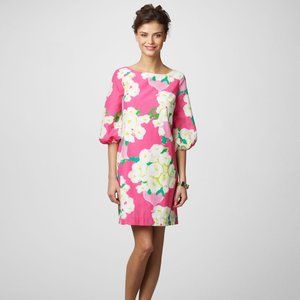 Lilly Pulitzer Hotty Pink Floral Cindy Dress Sz 8